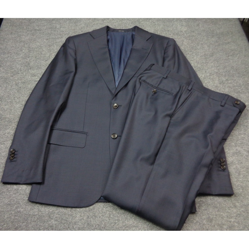 SUITSUPPLY Vitale Barberis Canonico Mens Suit Blue 40 31x231